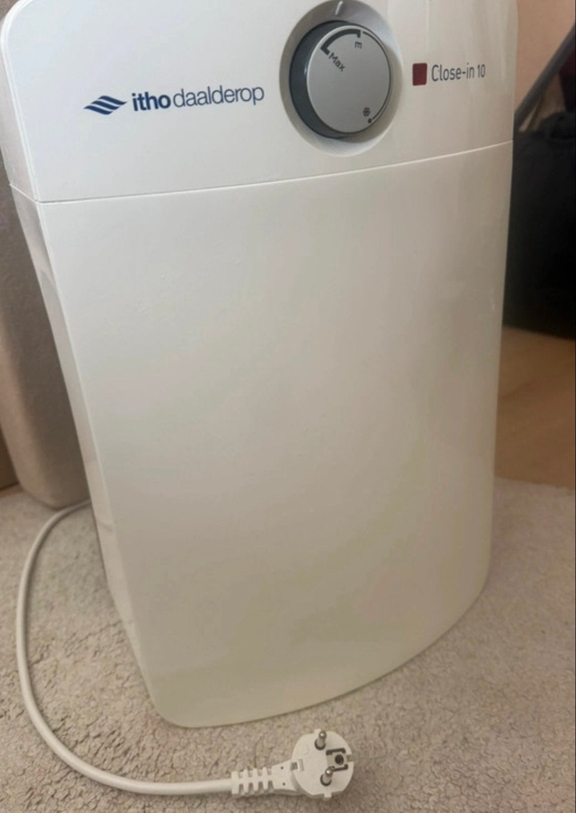 Itho Daalderop Close-in 10 Boiler - 10 Liter, Doe-het-zelf en Verbouw, Geisers en Boilers, Ophalen, Aardgas, Boiler, Zo goed als nieuw