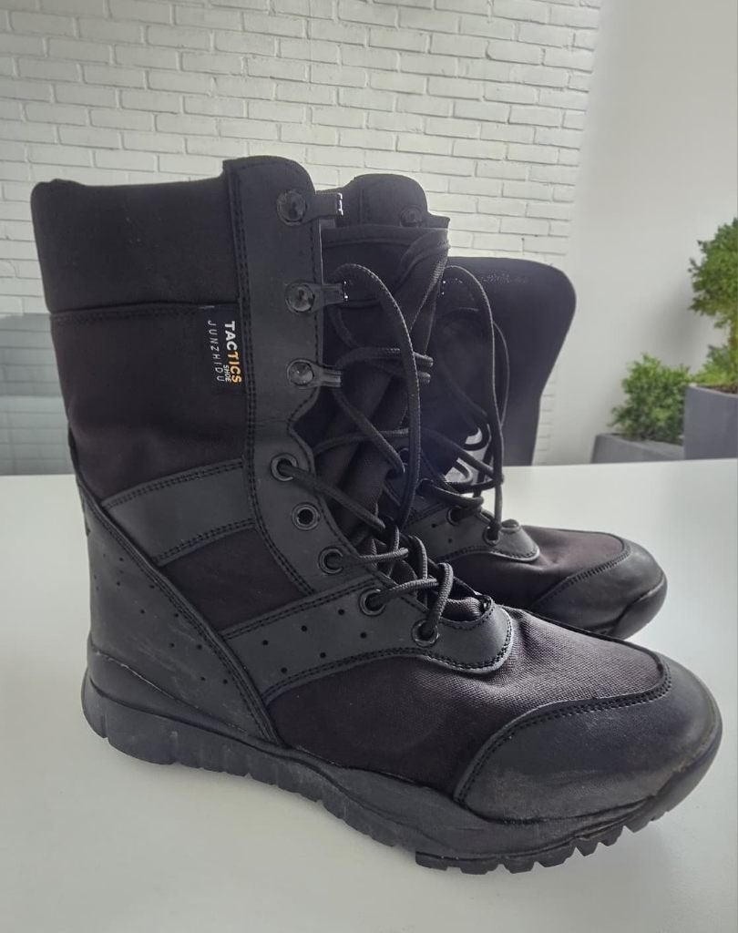 Combat boots - Lichtgewicht Laarzen - Legerkisten, Kleding | Dames, Schoenen, Verzenden, Gedragen, Zwart, Wandelschoenen
