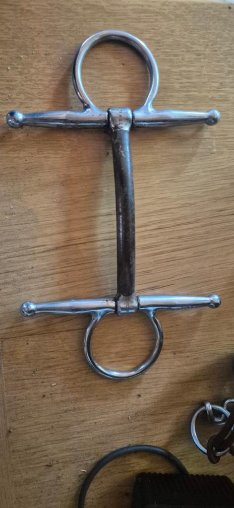 Fager ongebroken bit 10,5 cm, Dieren en Toebehoren, Paarden en Pony's | Hoofdstellen en Tuigage, Verzenden, Overige soorten