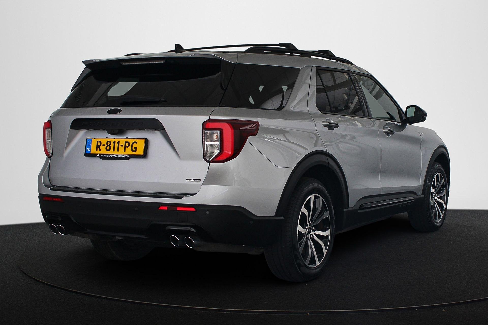 Ford Explorer 3.0 V6 EcoBoost PHEV ST-Line 7p NL Auto Panora, Auto's, Automaat, 14 kWh, 2441 kg, Bedrijf