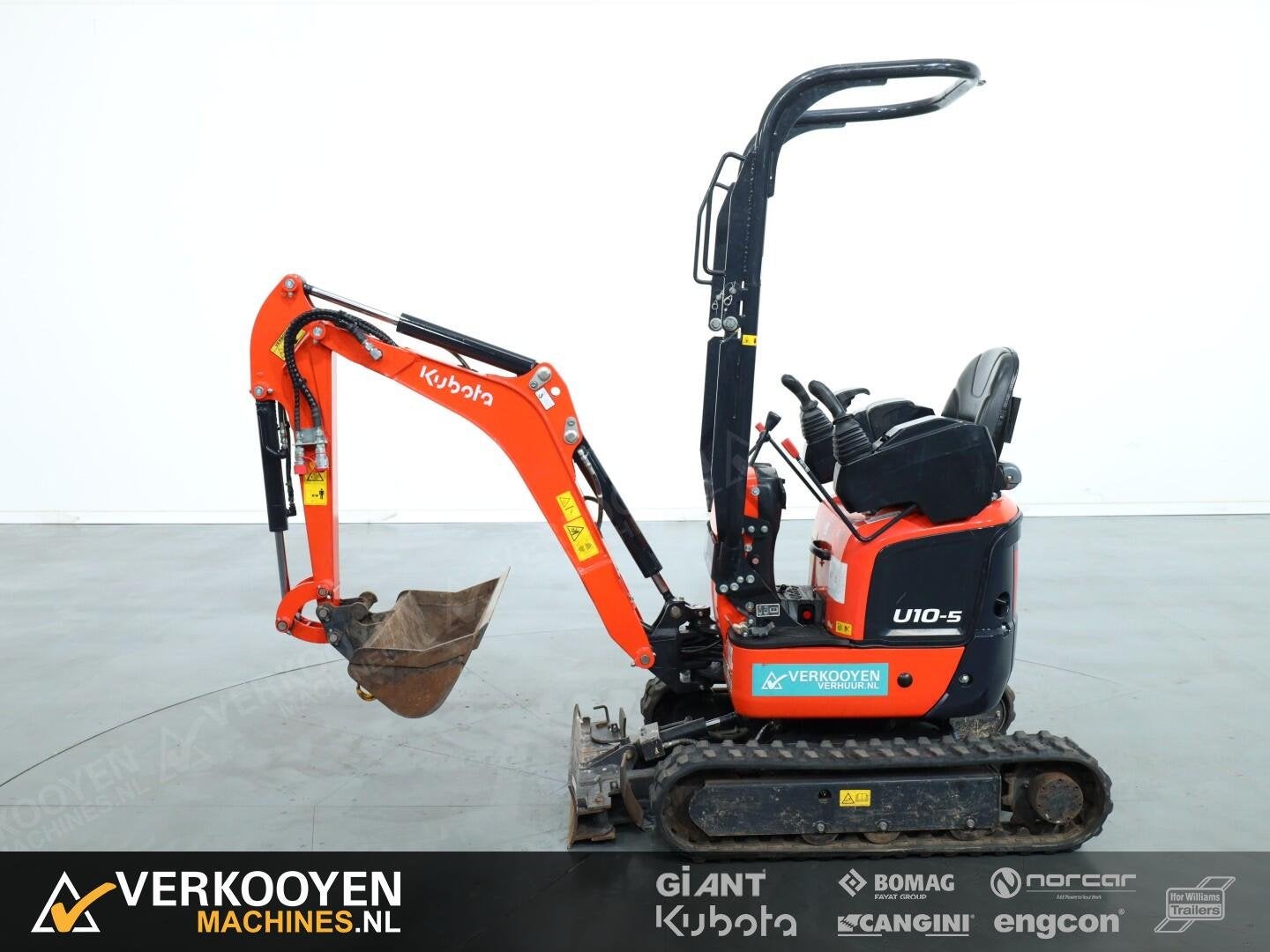 2024 Kubota U10-5 + Sloopsorteer VV1486, Graafmachine