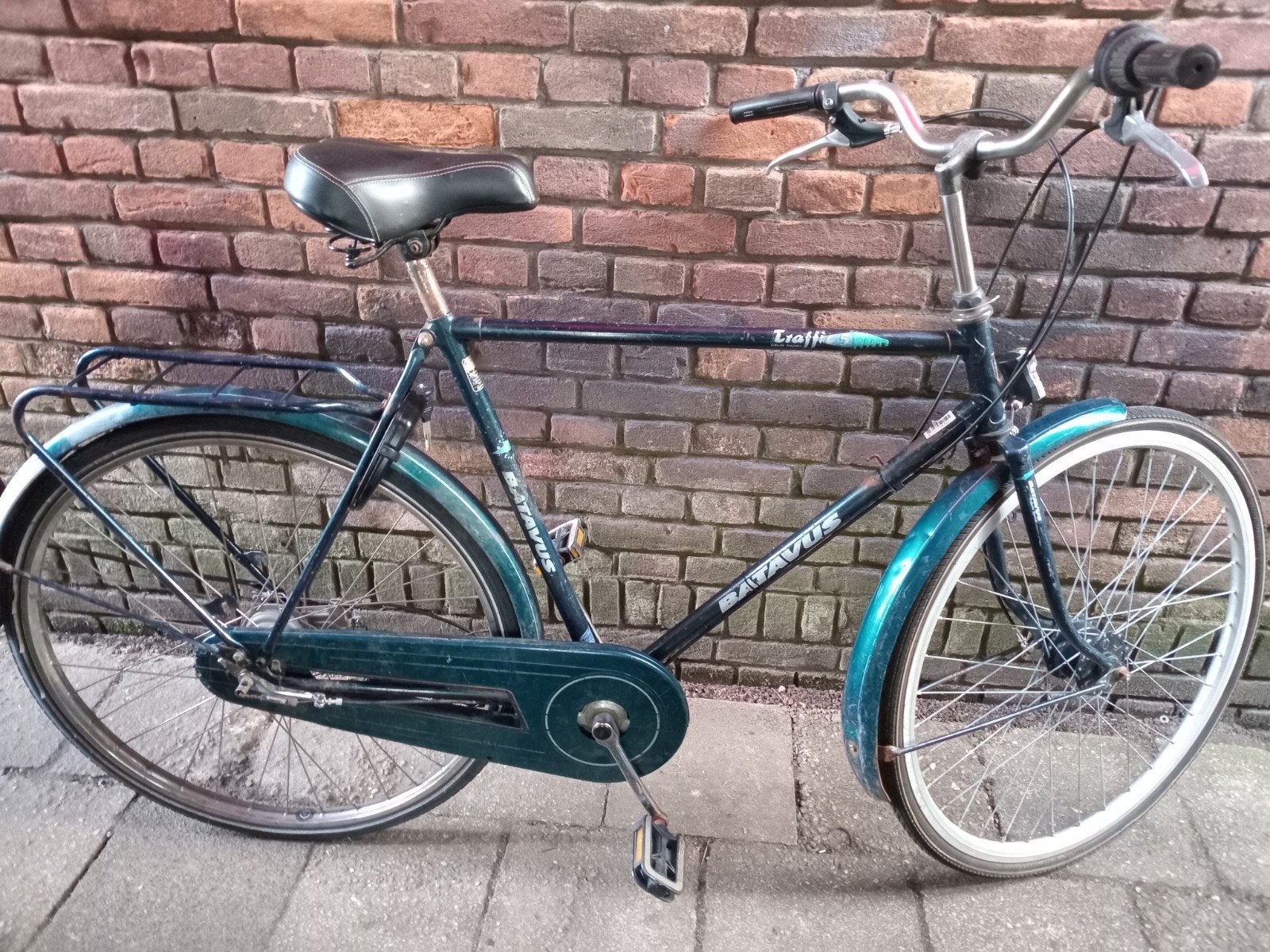 BATAVUS herenfiets met Versnellingen licht slot en garantie, Ophalen, Gebruikt, Versnellingen, 57 tot 61 cm