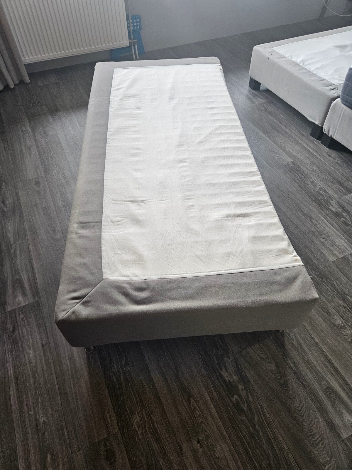 IKEA Espevär boxspring 90x200 (evt. met matras), Huis en Inrichting, Ophalen, Overige materialen, Gebruikt, 90 cm