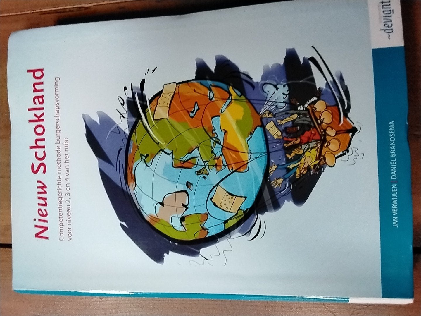 Nieuw Schokland - Competentiegerichte methode burgerschap, Boeken, Gelezen, Ophalen of Verzenden, Maatschappijleer, Jan Verwijlen, Daniel Brandsma