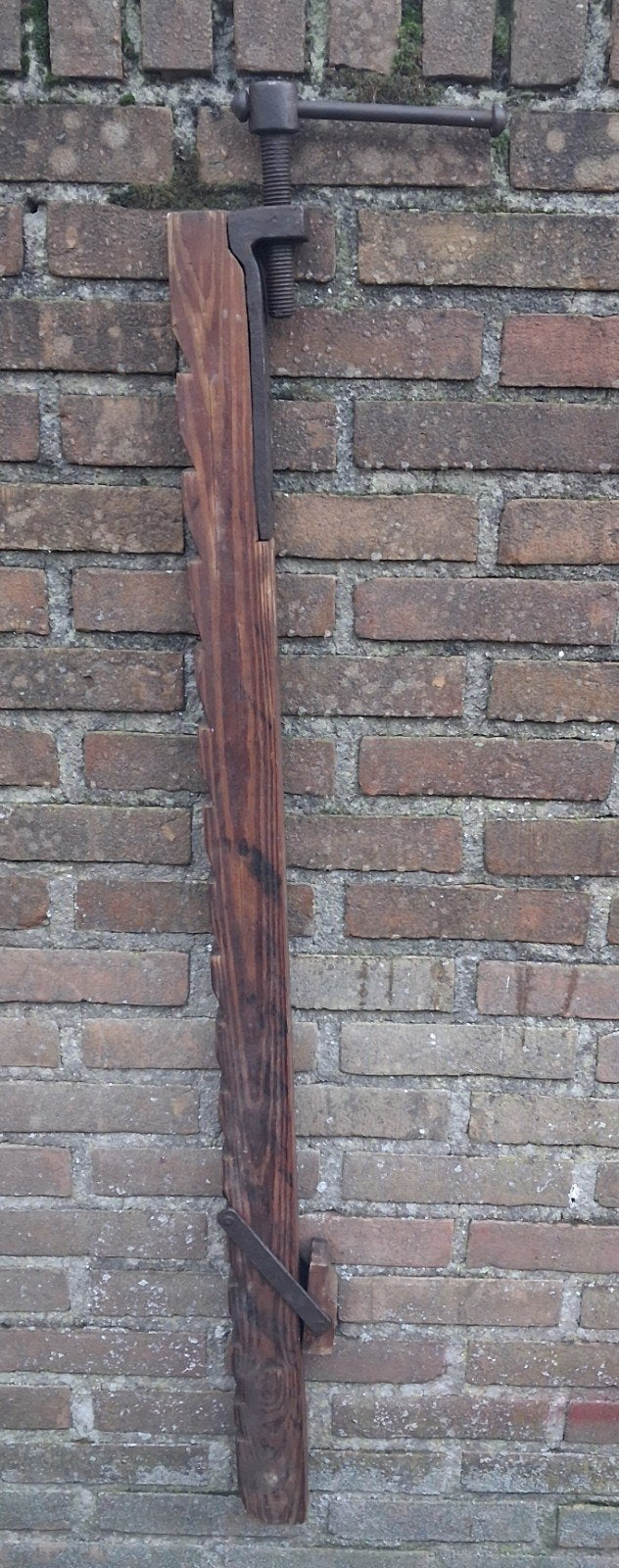 Lijmtang/sergeant. Oud.  124 cm., Ophalen