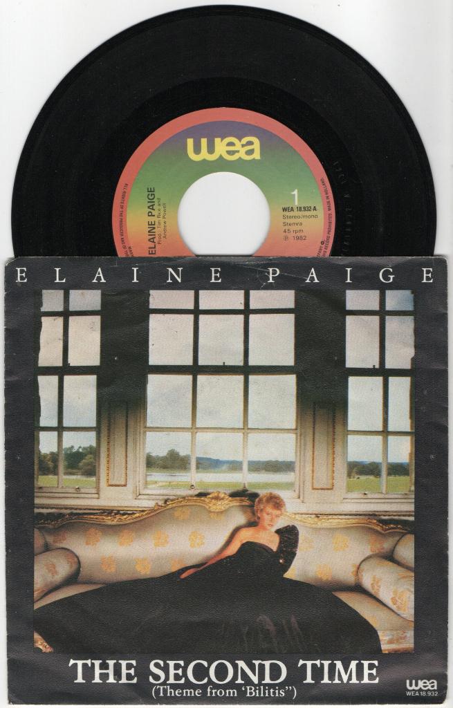 Elaine Paige – The Second Time (Theme From Bilitis), Ophalen of Verzenden, Gebruikt, Pop