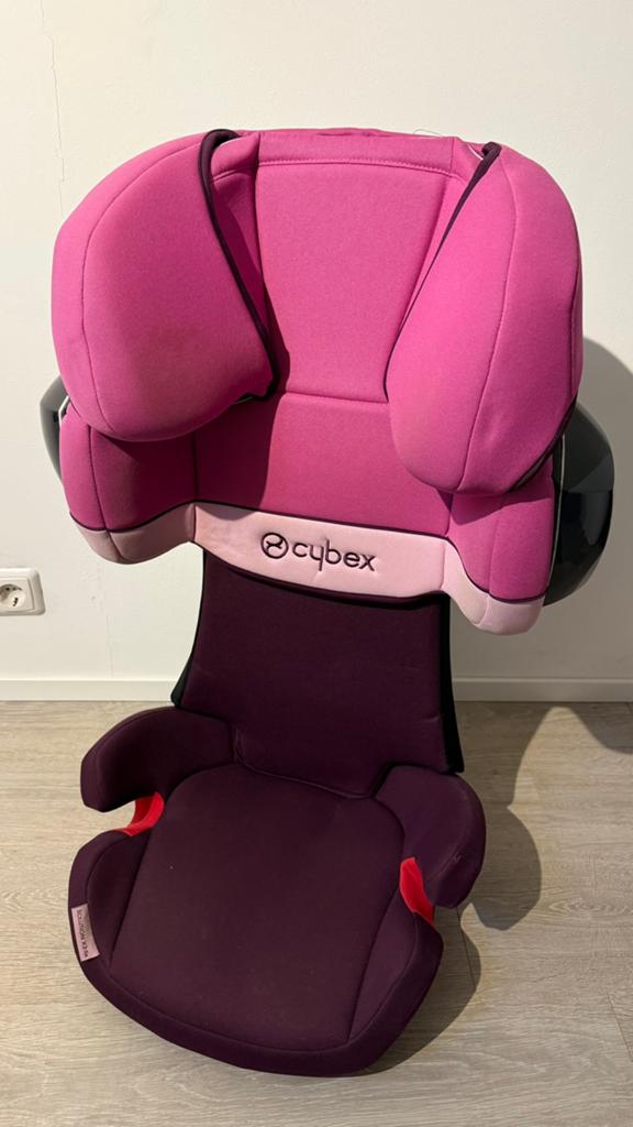 Cubex autostoel roze ISOFIX, 15 t/m 36 kg, Zo goed als nieuw, Isofix, Ophalen