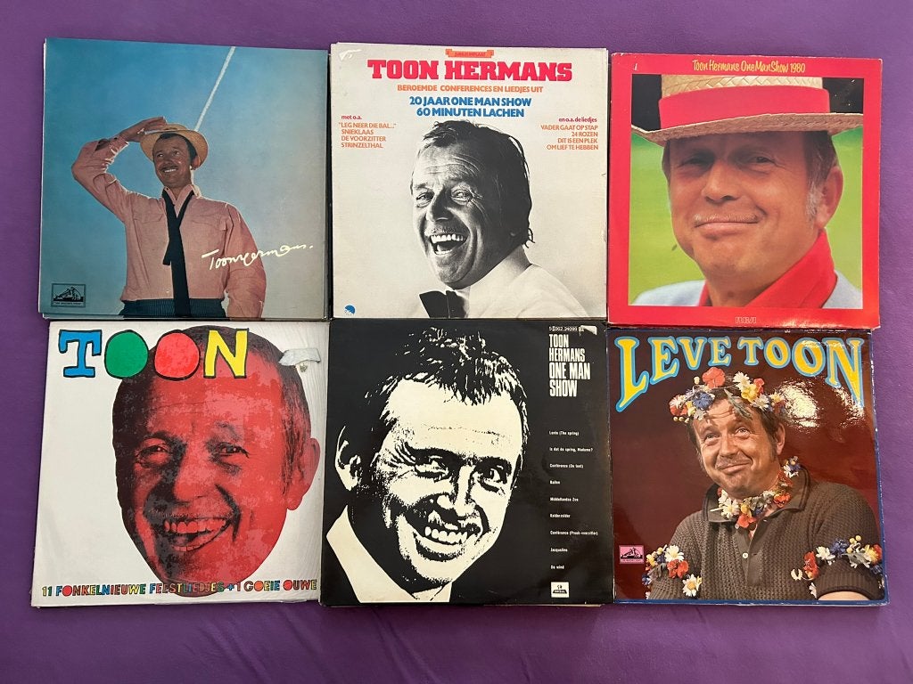 14 LP's Toon Hermans (ook per stuk te koop), Cd's en Dvd's, Vinyl | Nederlandstalig, LP, Gebruikt, Cabaret of Kleinkunst, Ophalen of Verzenden