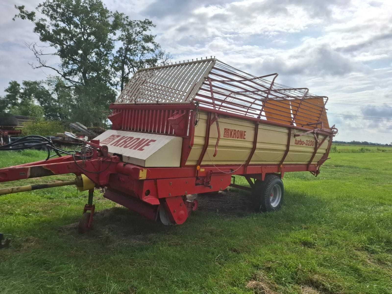 1986 Krone - Turbo 3200 - Opraapwagen, Overige, Oogstmachine