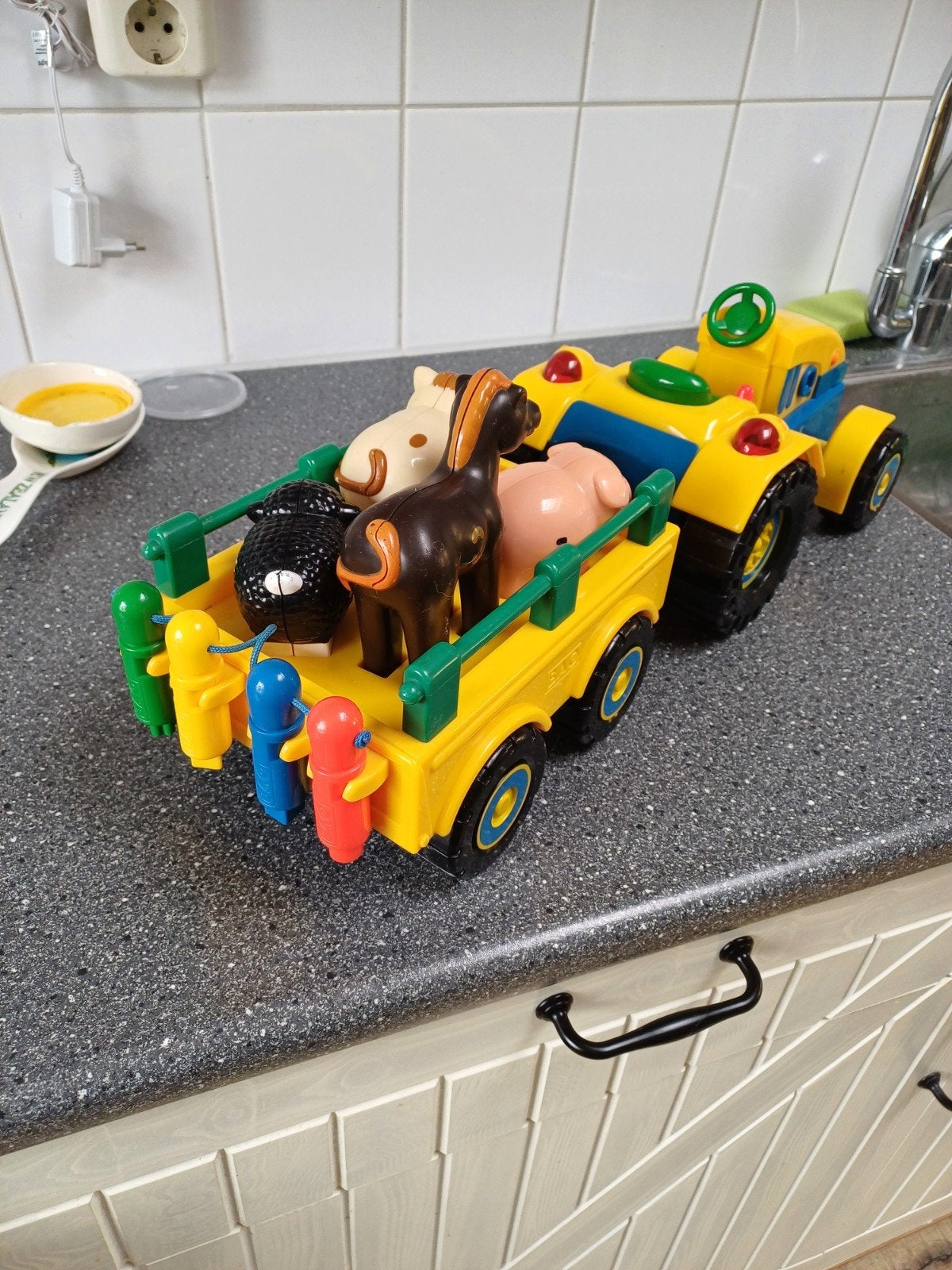tractor met geluid.5 euro, Ophalen, Zo goed als nieuw