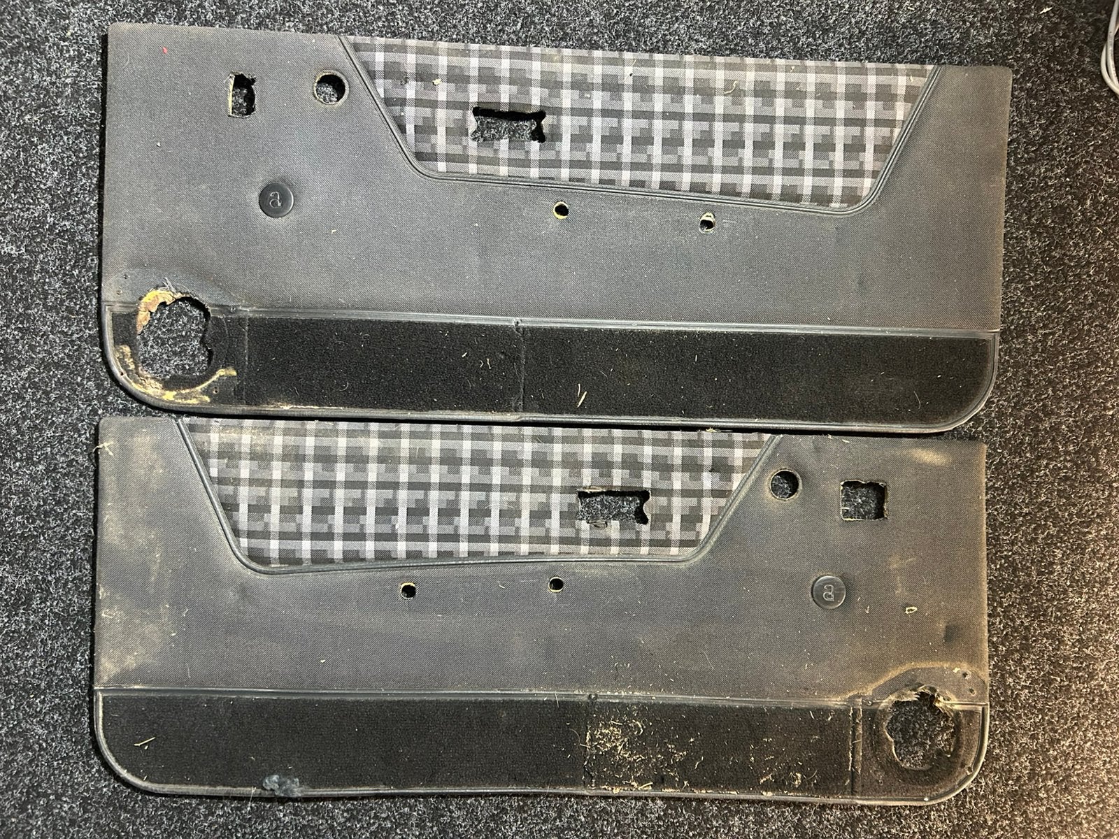 Volkswagen golf 1 mk1 cabrio deurkaarten, Ophalen, Gebruikt, Volkswagen