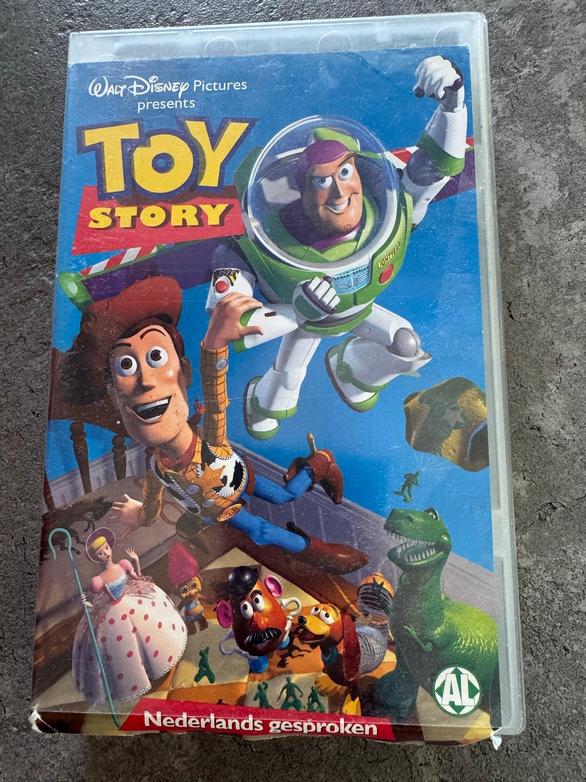 Toy Story VHS - Nederlands gesproken, Alle leeftijden, Ophalen of Verzenden, Gebruikt, Actie en Avontuur