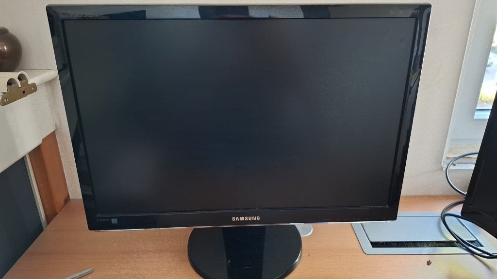 Samsung Syncmaster 2493HM Zwart 24 inch Kantelbaar, Computers en Software, Ingebouwde speakers, DVI, Gebruikt, 101 t/m 150 Hz