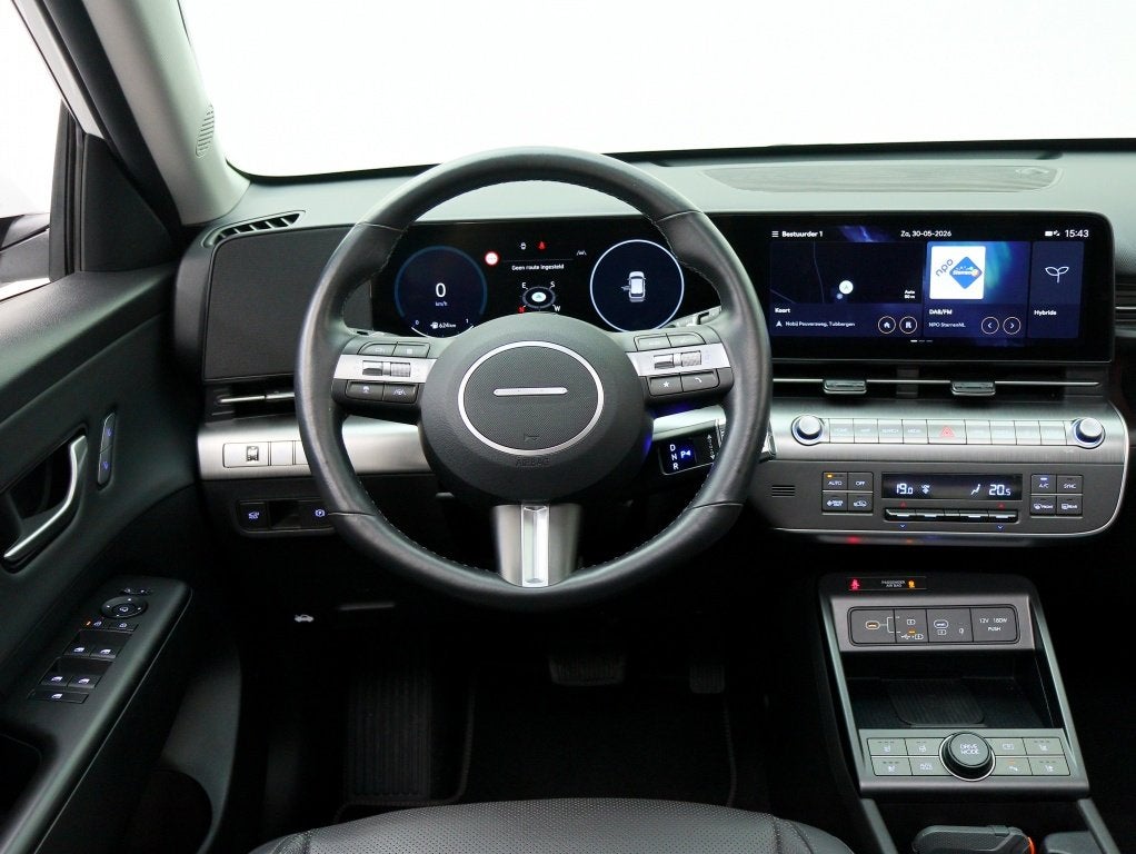 Hyundai KONA 1.6 GDI HEV Premium Sky | Demo | Lederen bekled, Gebruikt, Wit, Bedrijf, SUV of Terreinwagen