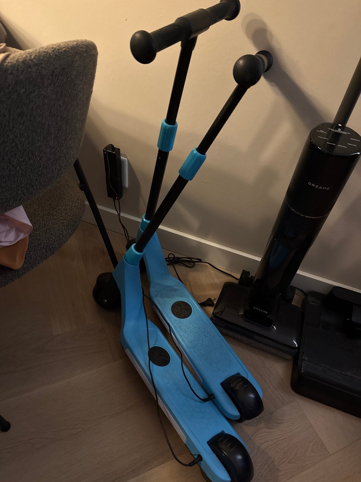 2x Denver elektrische step - Lichtgevend tijdens rijden, Fietsen en Brommers, Ophalen, Gebruikt, Elektrische step (E-scooter)