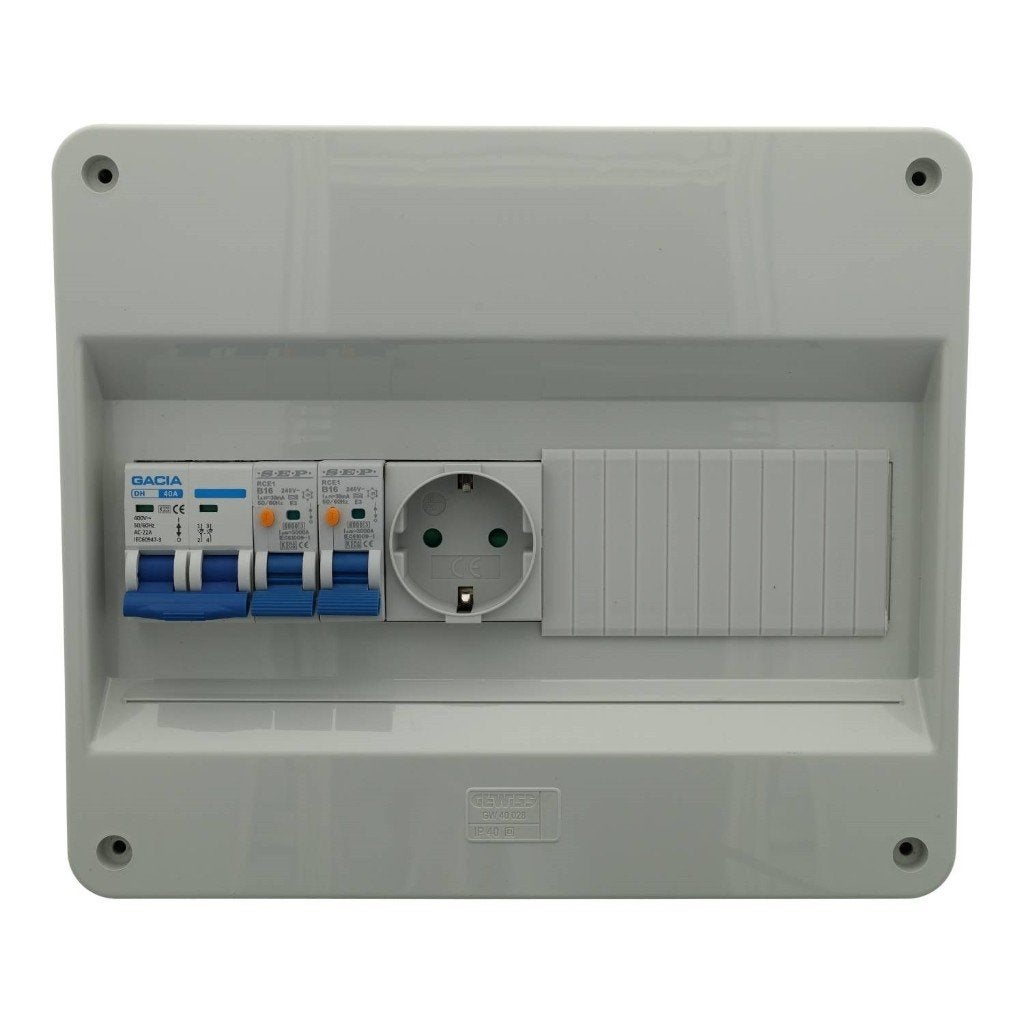 PV-verdeler 2xALA16/0.03 1xAutom B20A 2xWCD +2P HFD, Verzenden, Nieuw