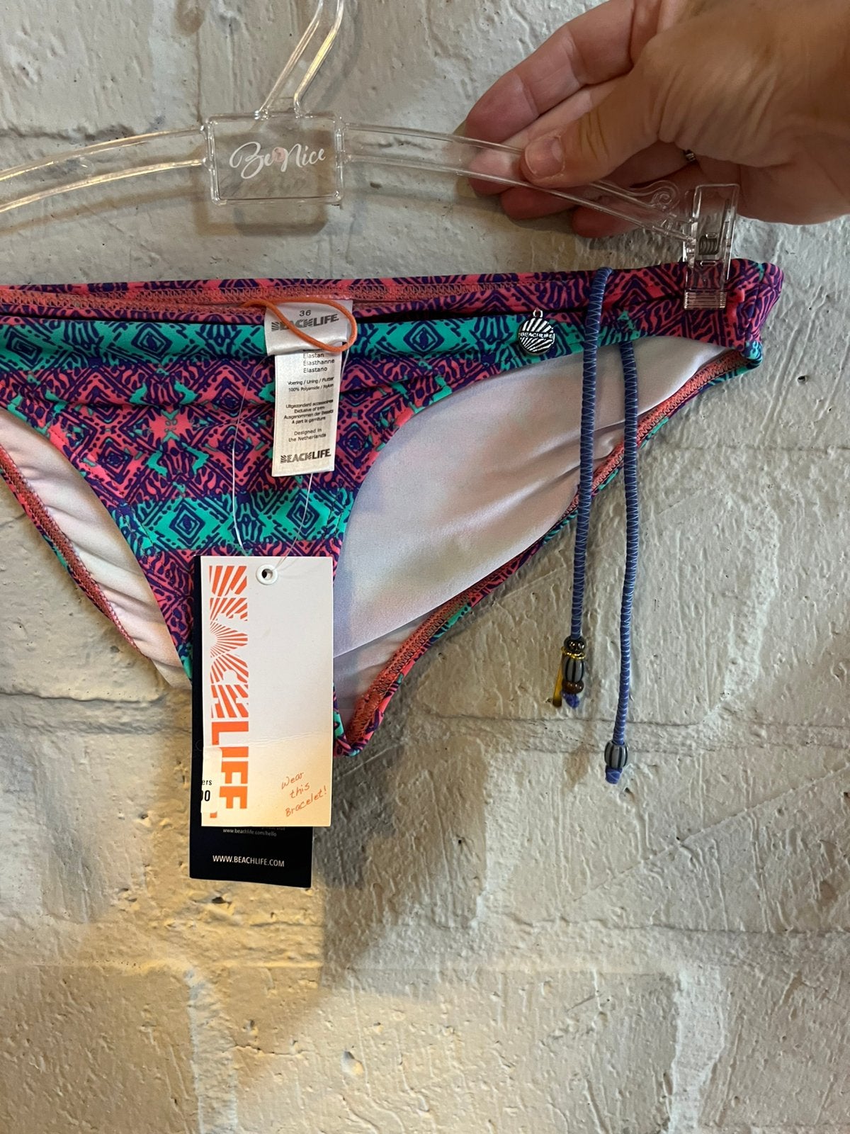Beachlife bikini slip maat 36 NIEUW!! nu €5,-, Ophalen of Verzenden, Nieuw, Bikini