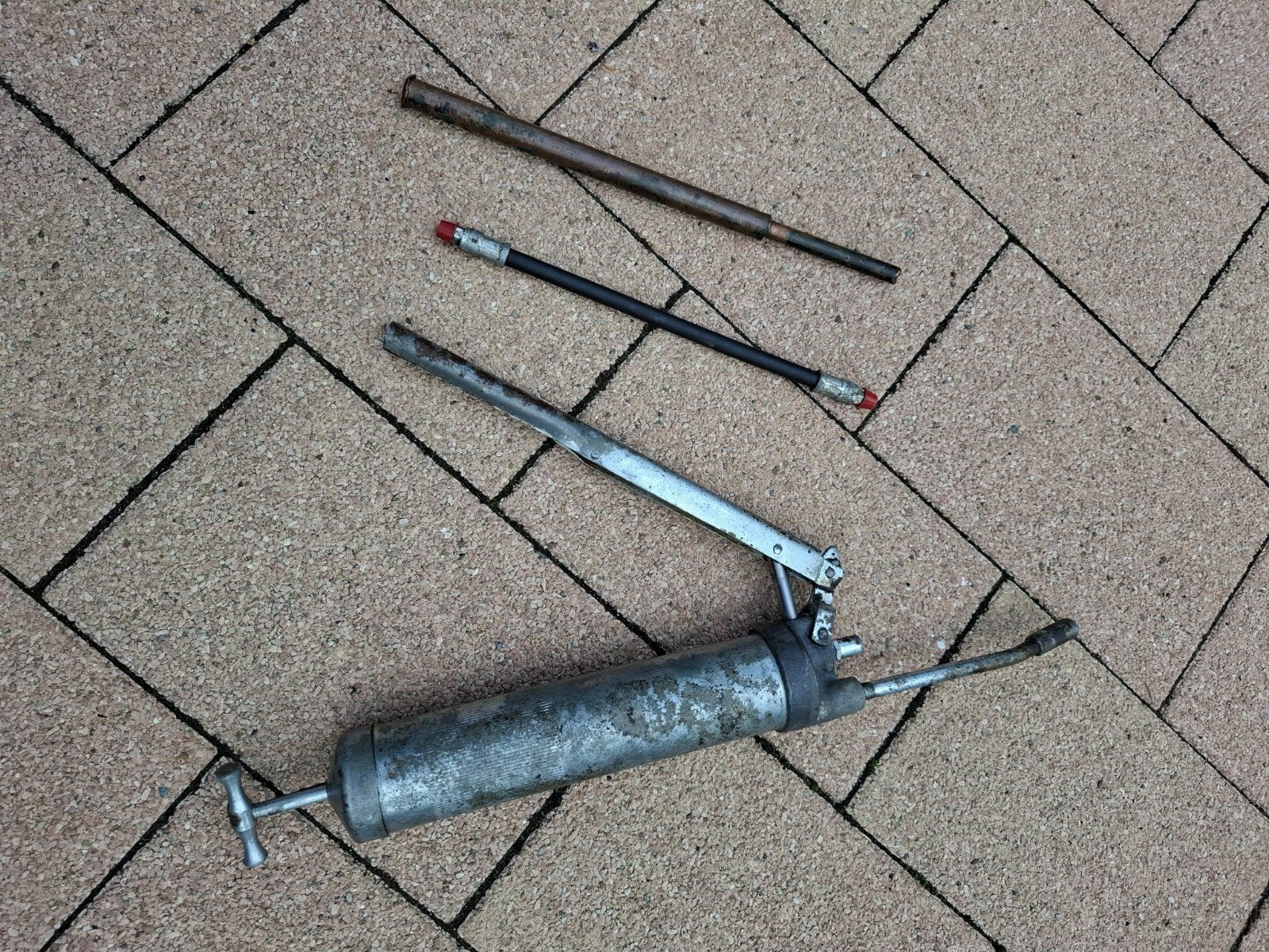 Vetspuit met accessoires, Ophalen of Verzenden, Gebruikt, Overige typen