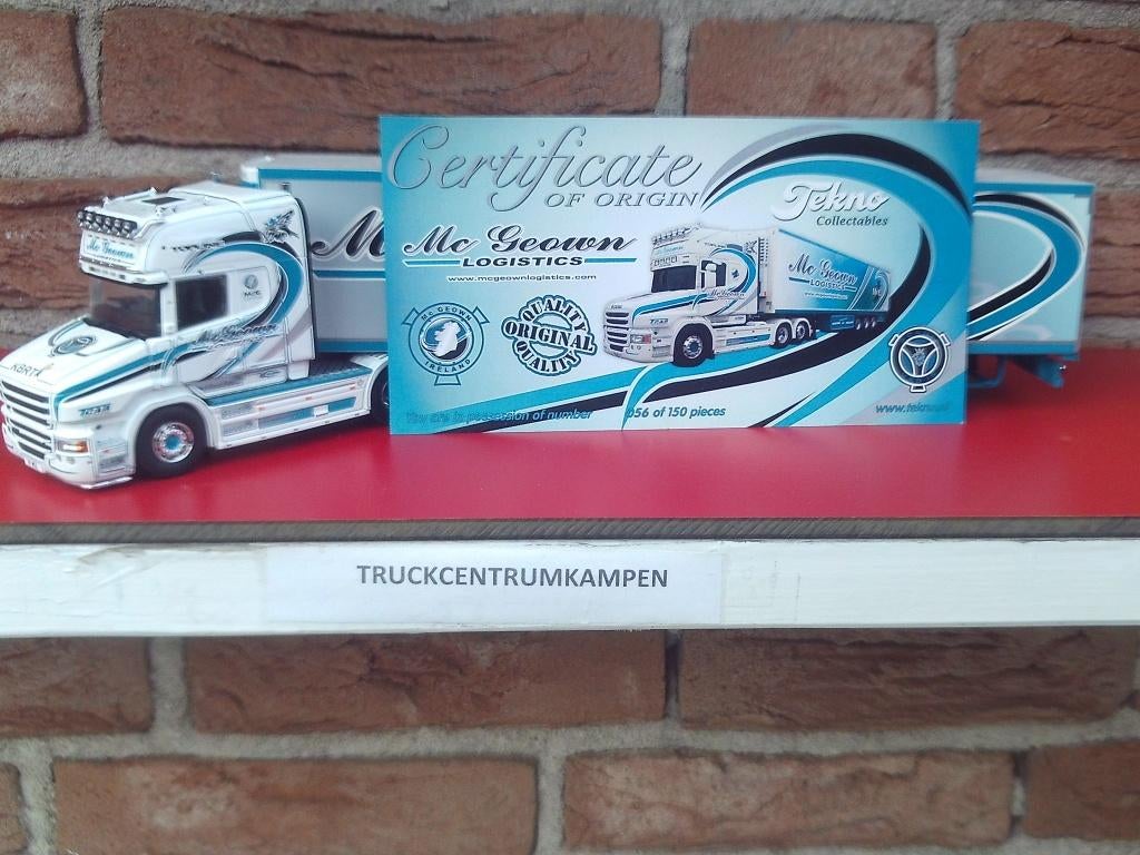 Tekno  Scania  Torpedo  Topline  van  Mc  Geown., Ophalen of Verzenden, Nieuw, Bus of Vrachtwagen, Tekno