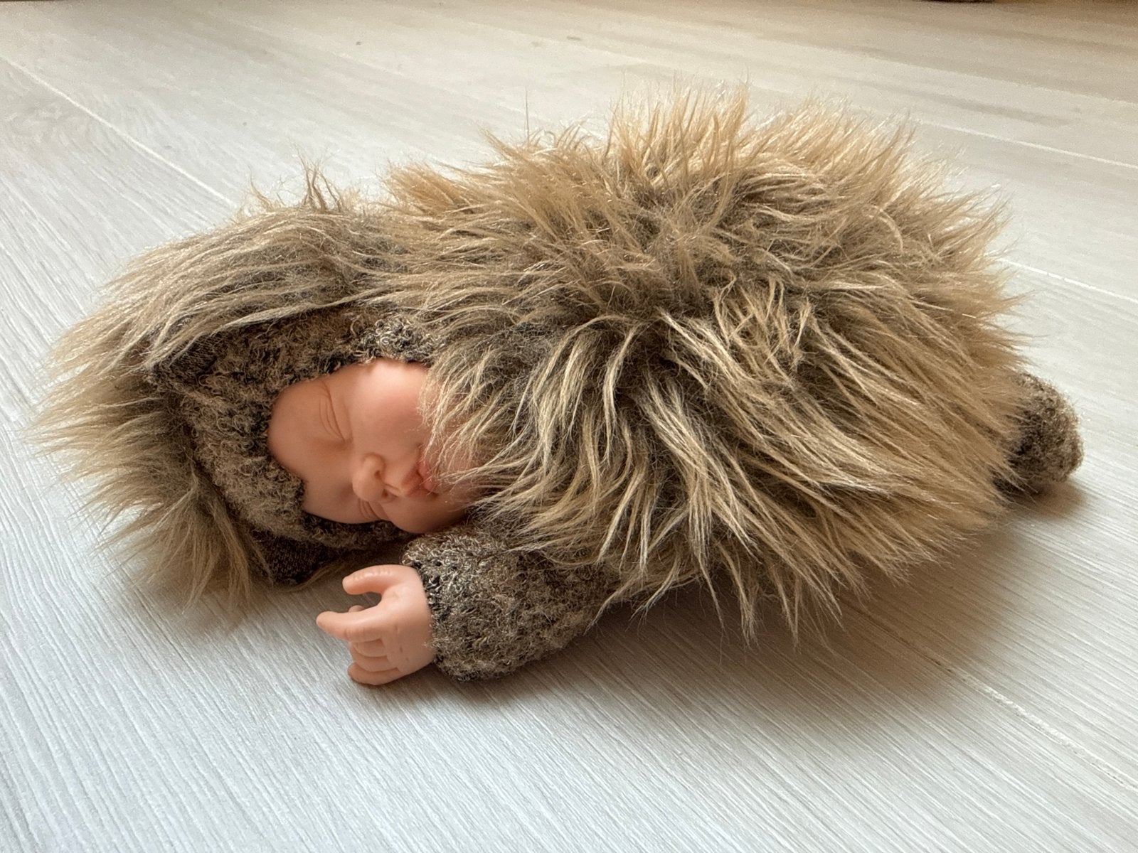 Anne Geddes Babypop Egel - Zo goed als nieuw, Ophalen of Verzenden, Zo goed als nieuw, Babypop