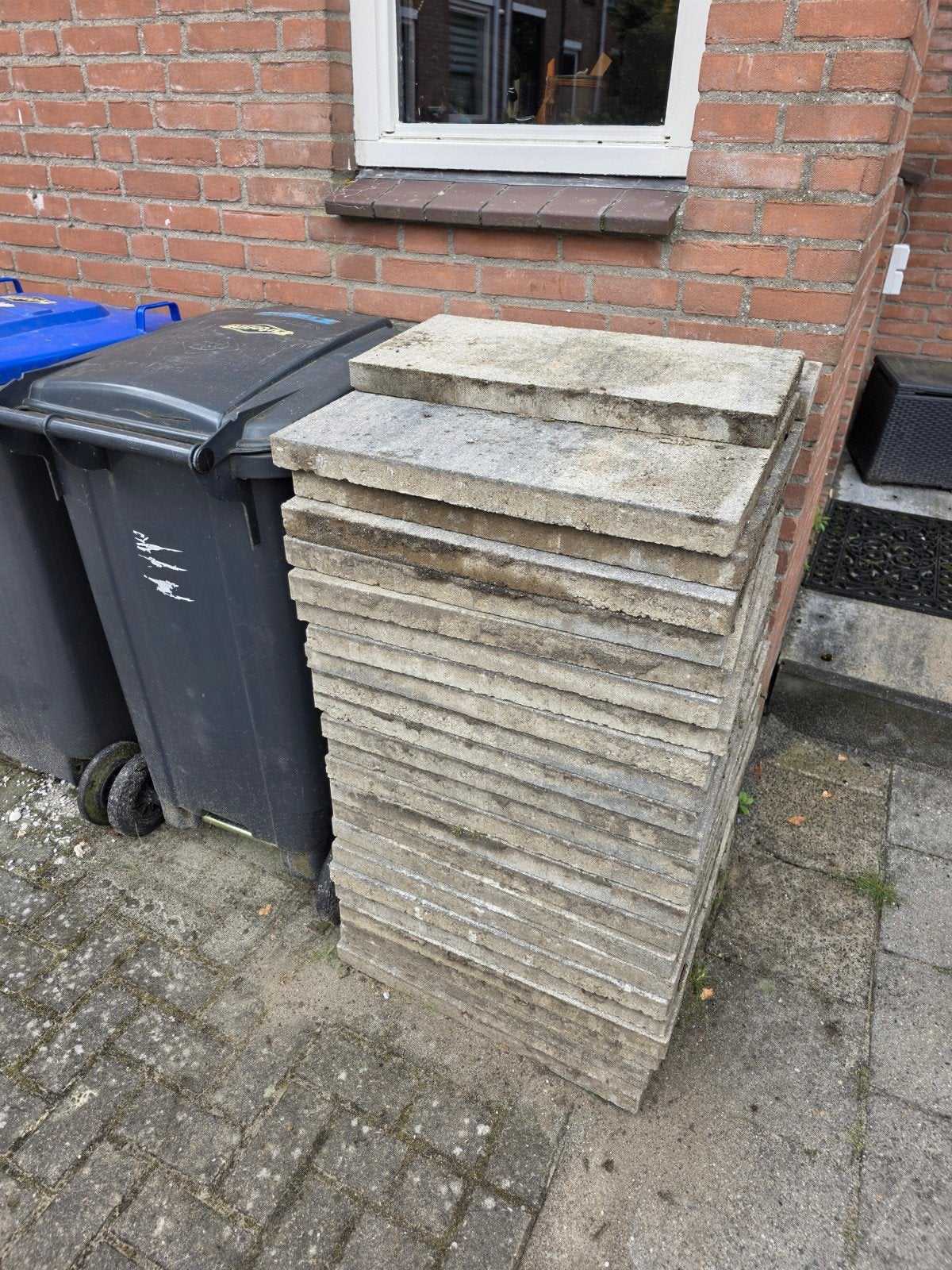 Gratis af te halen, Ophalen, Beton, Terrastegels