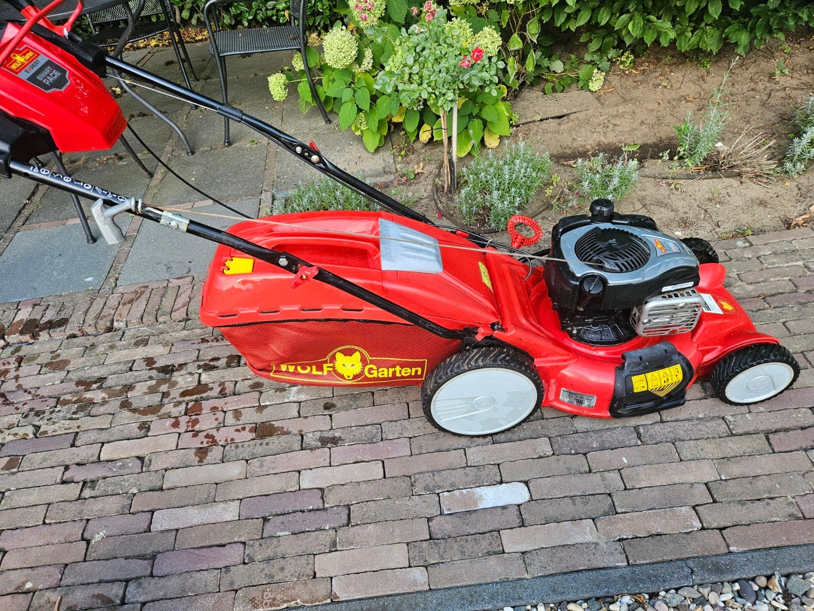 Wolf Garten Expert 46ba v hw, Ophalen, Cirkelmaaier, Gebruikt, Opvangbak