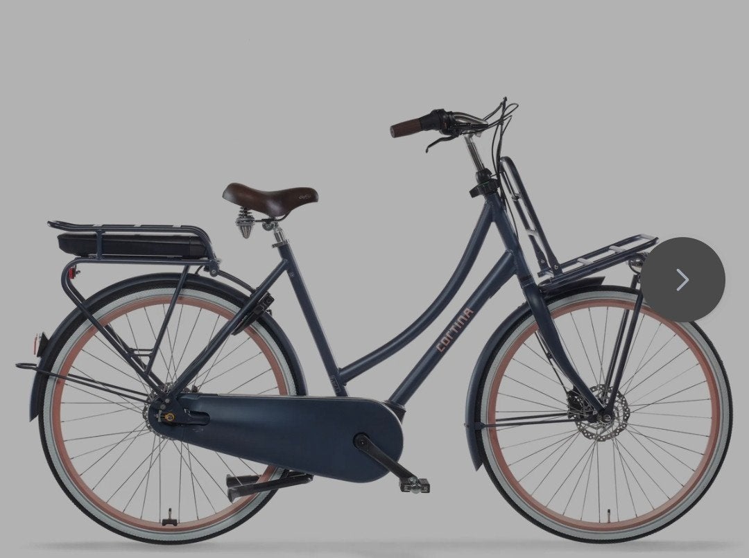 gestolen!! elektrische cortina U4 dames fiets Blauw, Fietsen en Brommers, Ophalen of Verzenden, Zo goed als nieuw, Overige merken