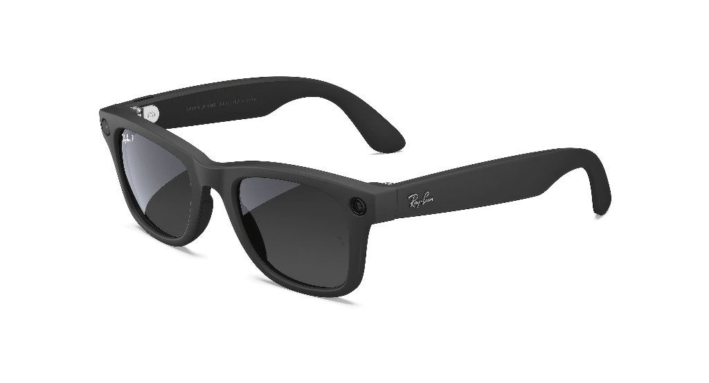 Ray Ban Meta zonnebril., Zonnebril, Zwart, Nieuw, Ophalen of Verzenden