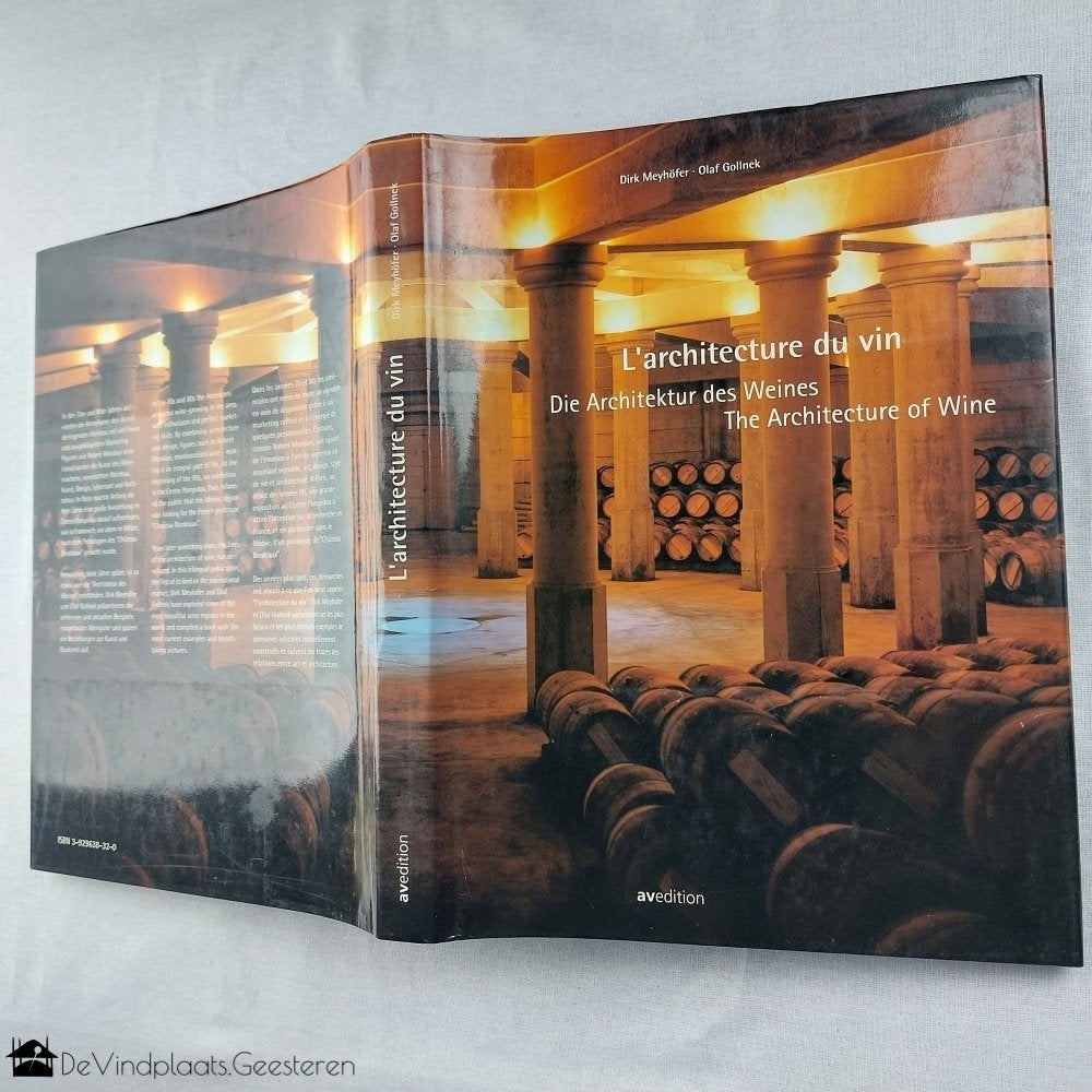 L' architecture du vin – 1999 - fotoboek wijn architectuur, Ophalen of Verzenden, Zo goed als nieuw, Overige typen, Frankrijk