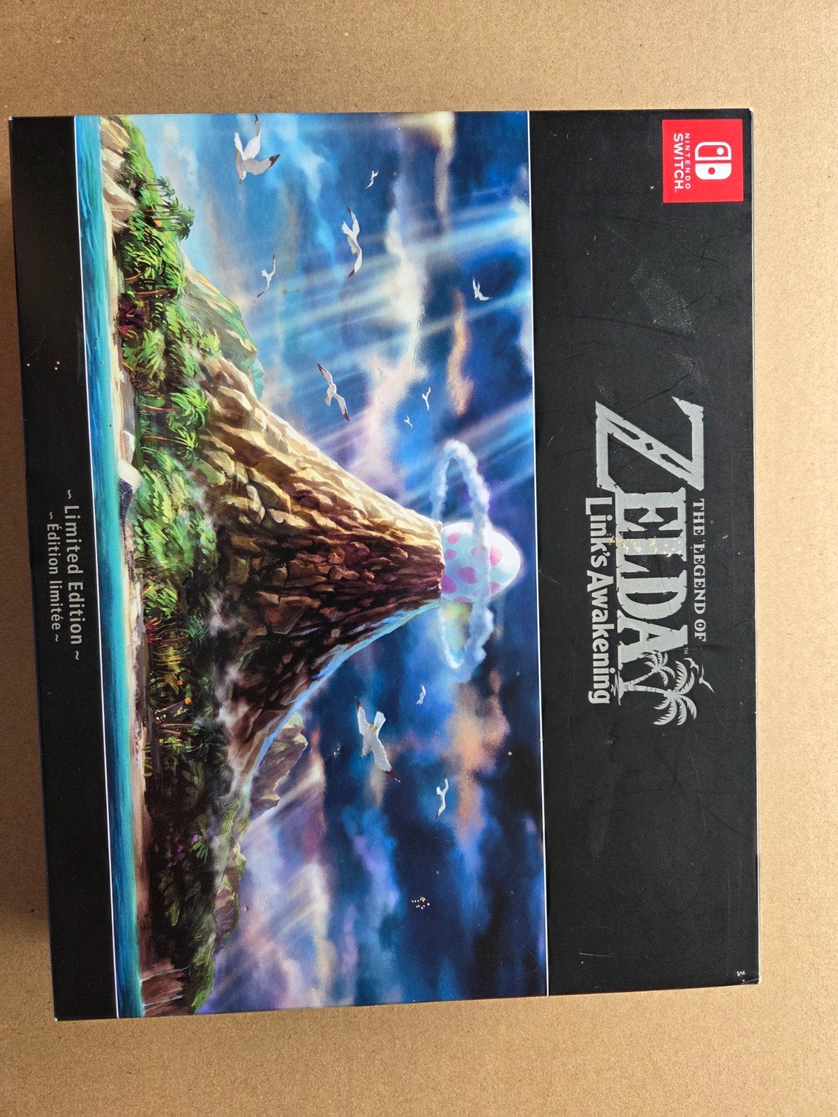 Zelda Link's Awakening Limited Edition Nintendo Switch, Ophalen of Verzenden, Zo goed als nieuw, Met games