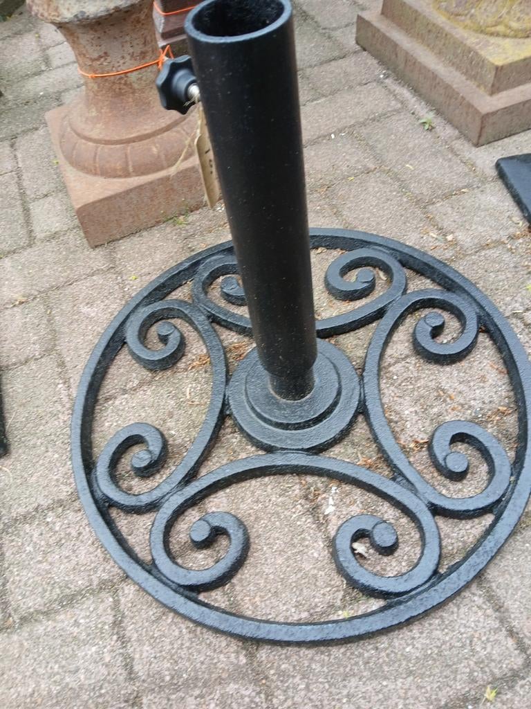 Parasolvoet ijzer, Tuin en Terras, Parasols, Ophalen, Minder dan 1 meter, Parasolvoet