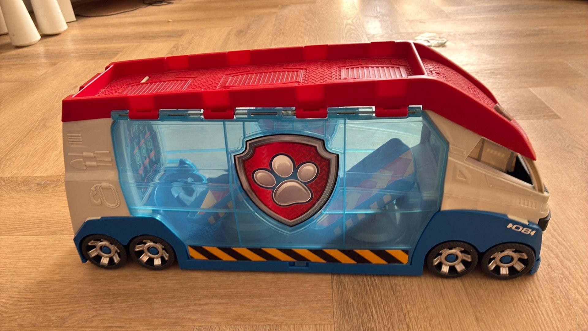 Paw patrol bus, Ophalen, Zo goed als nieuw