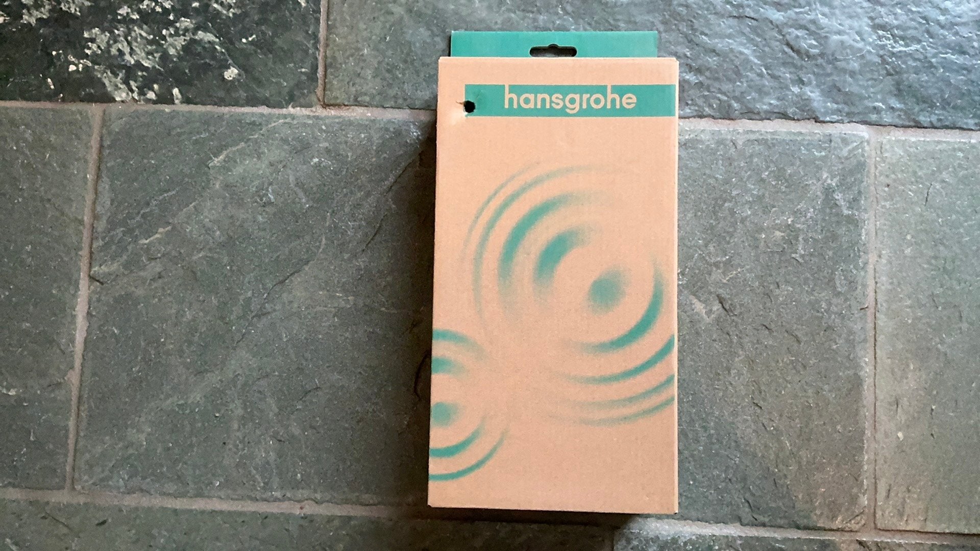 Te koop HansGrohe douchebakje (hoek) geborsteld zwart chrome, Ophalen of Verzenden, Nieuw, Douche