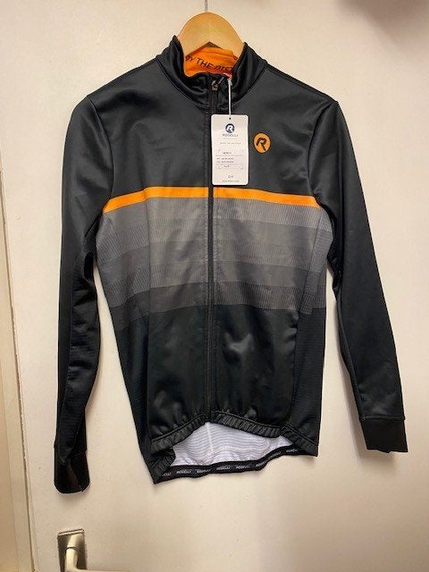 Heren winter fietsjack rogelli hero zwart oranje Nieuw! M, Fietsen en Brommers, Fietsaccessoires | Fietskleding, Rogelli, Nieuw