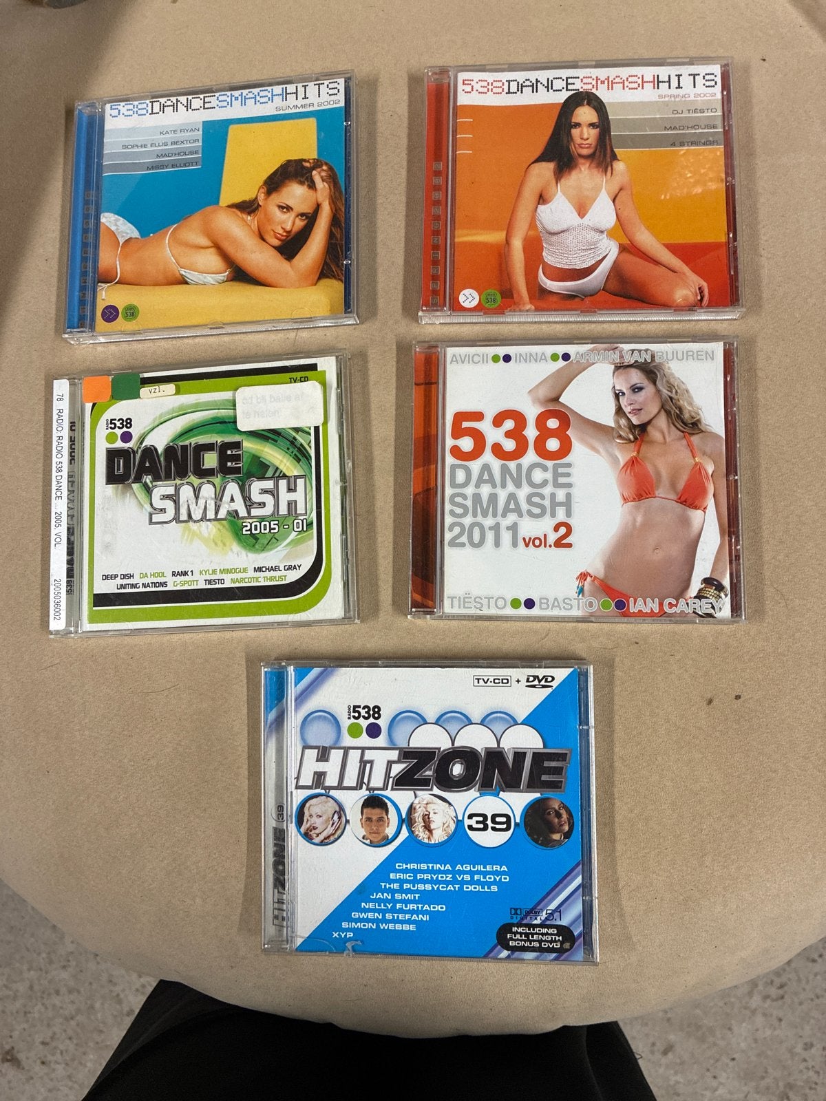 Verzameling 538 Dance Smash Hits CD's, Ophalen of Verzenden, Zo goed als nieuw, Dance Populair