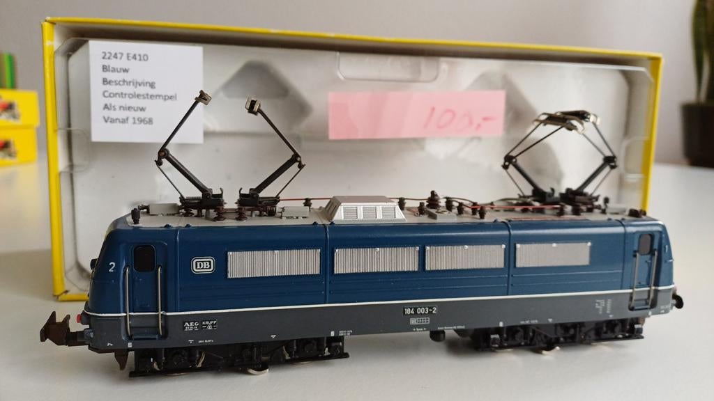 Trix Express 2247 E410, Trix, Ophalen of Verzenden, Zo goed als nieuw, Gelijkstroom