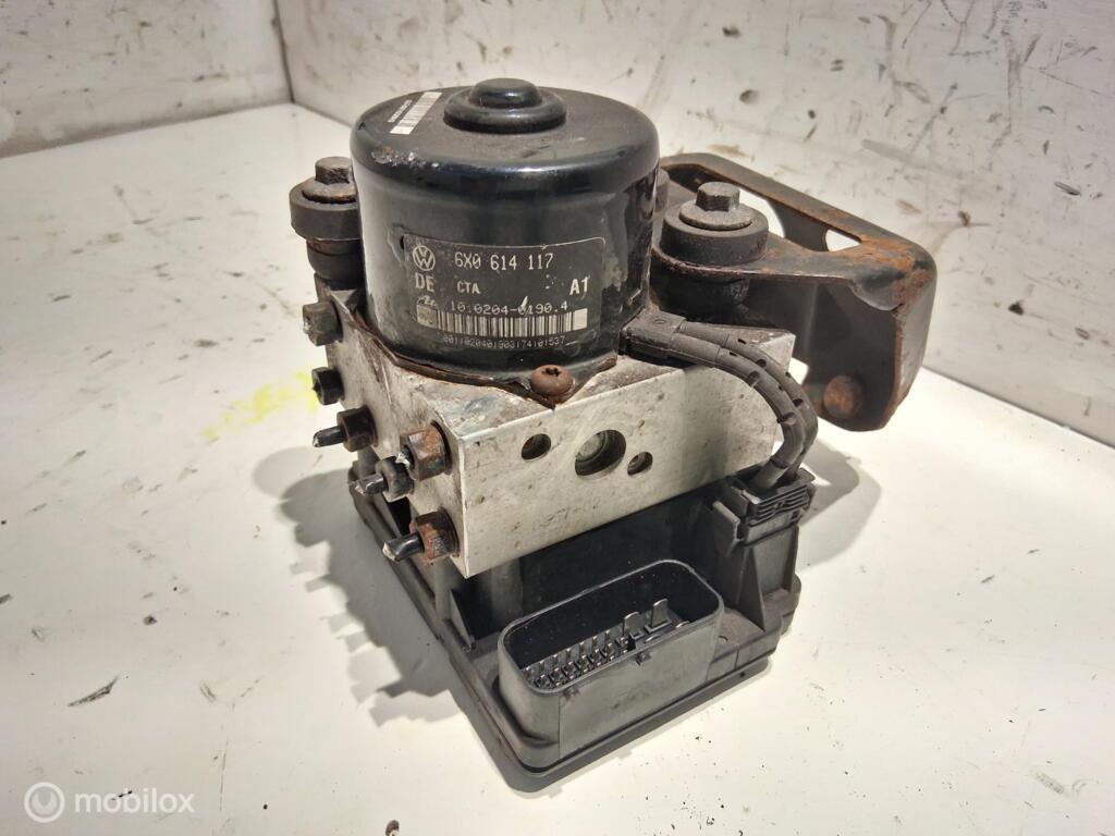 ABS pomp Vw Lupo 1.4 MPI ('98-'05) 6X0907379B, Gebruikt, Volkswagen, Ophalen of Verzenden, Volkswagen