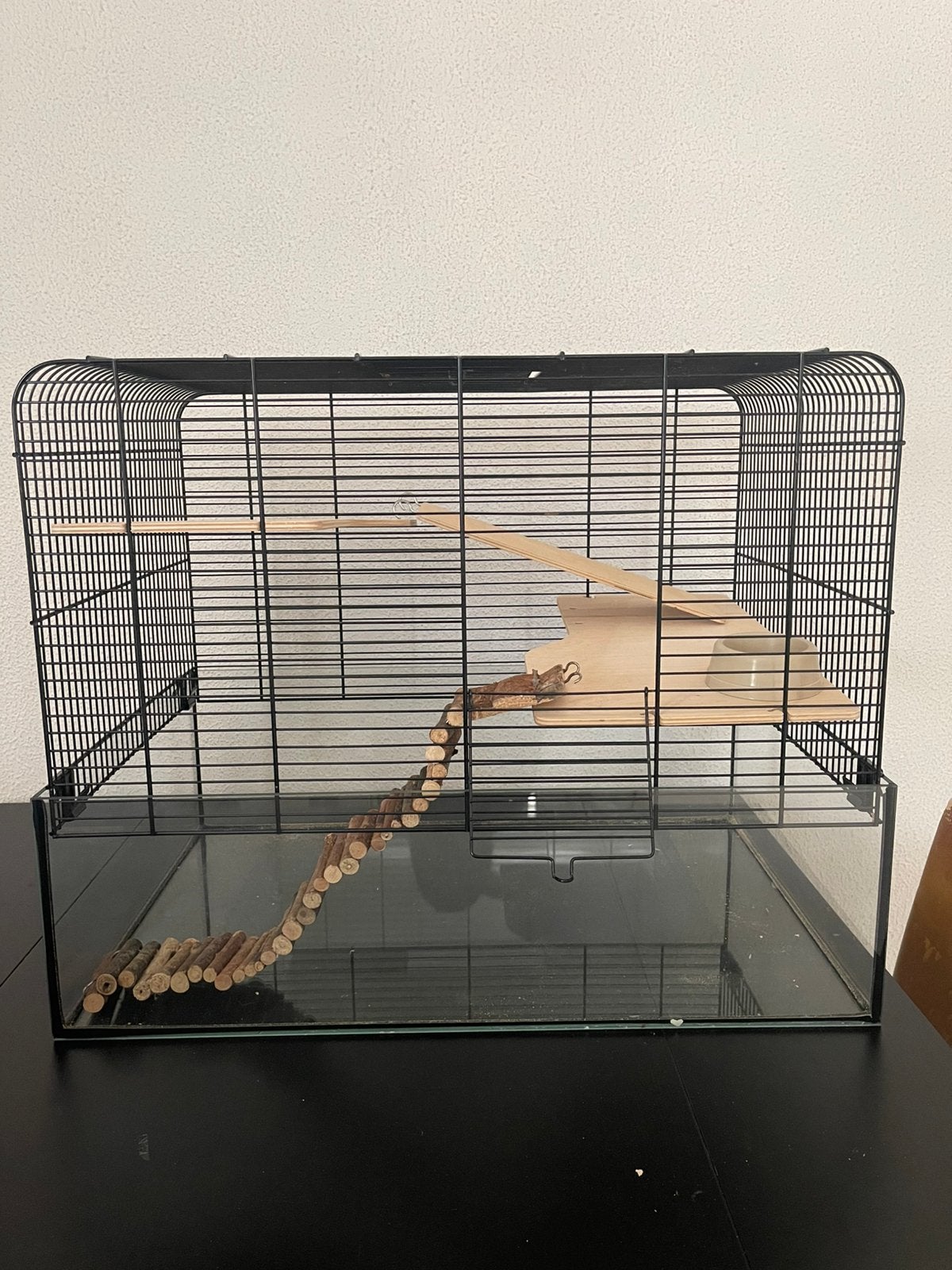 Hamsterkooi, Dieren en Toebehoren, Knaagdieren en Konijnen | Hokken en Kooien, Kooi, Minder dan 75 cm, Zo goed als nieuw, Hamster
