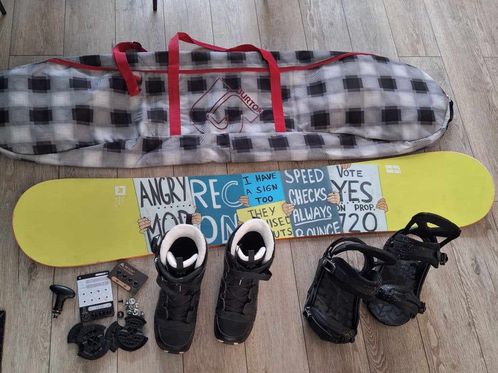 Snowboard Forum The Recon 158 - Salomon snowboardschoenen, Ophalen, Gebruikt, Board