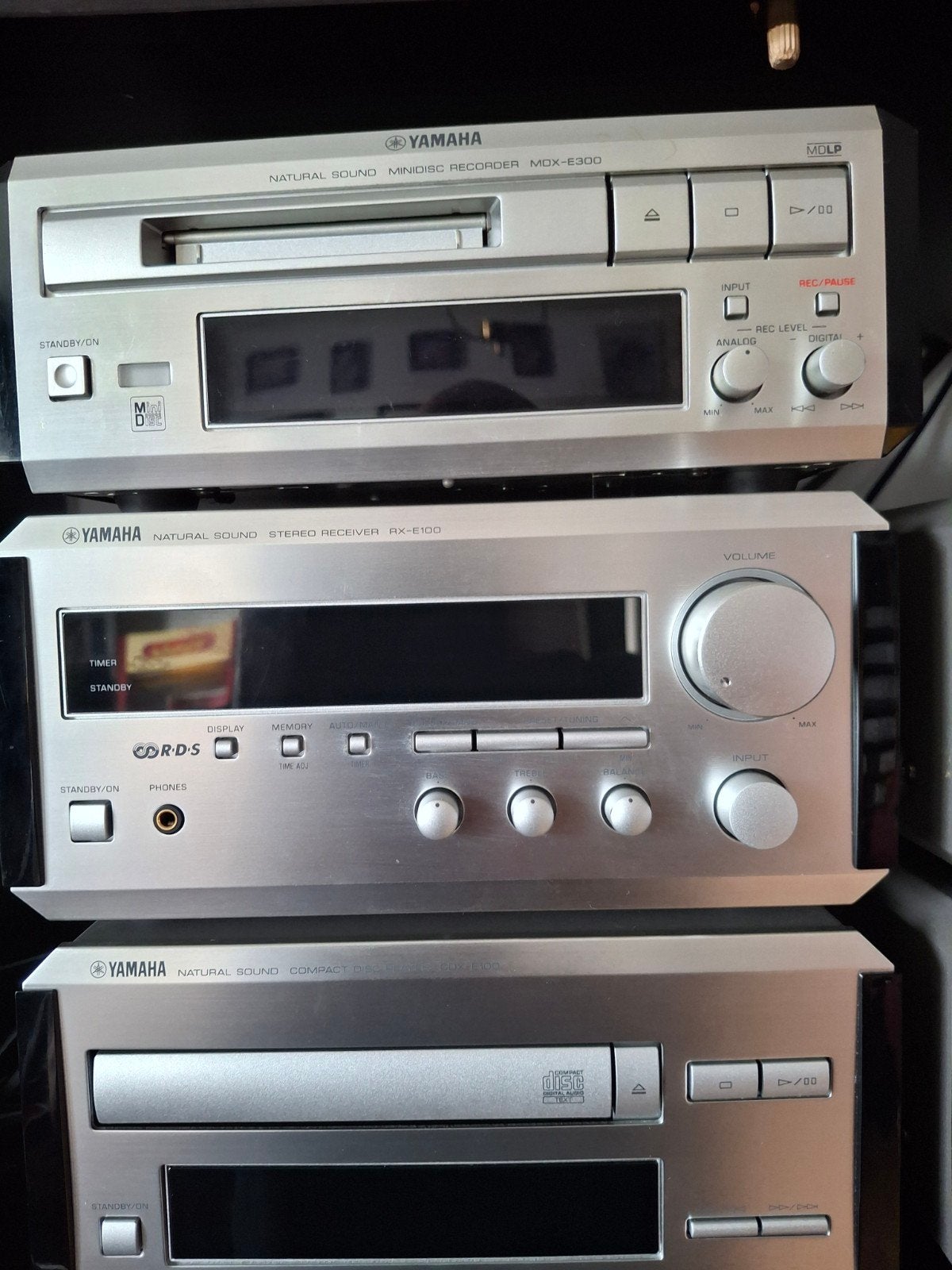 yamaha pianocraft natural sound incl minidisc, Audio, Tv en Foto, Overige merken, Gebruikt, Speakers, Losse componenten