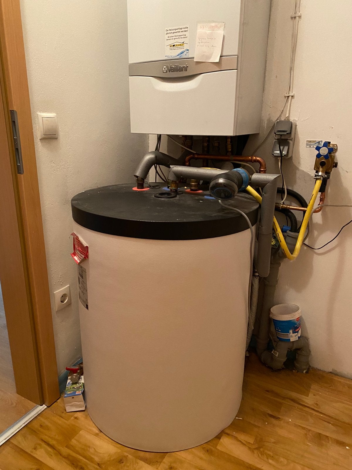 Grote warmwater Reservoir, Ophalen, Aardgas, 100 liter of meer, Terugslagbeveiliging (TTB)