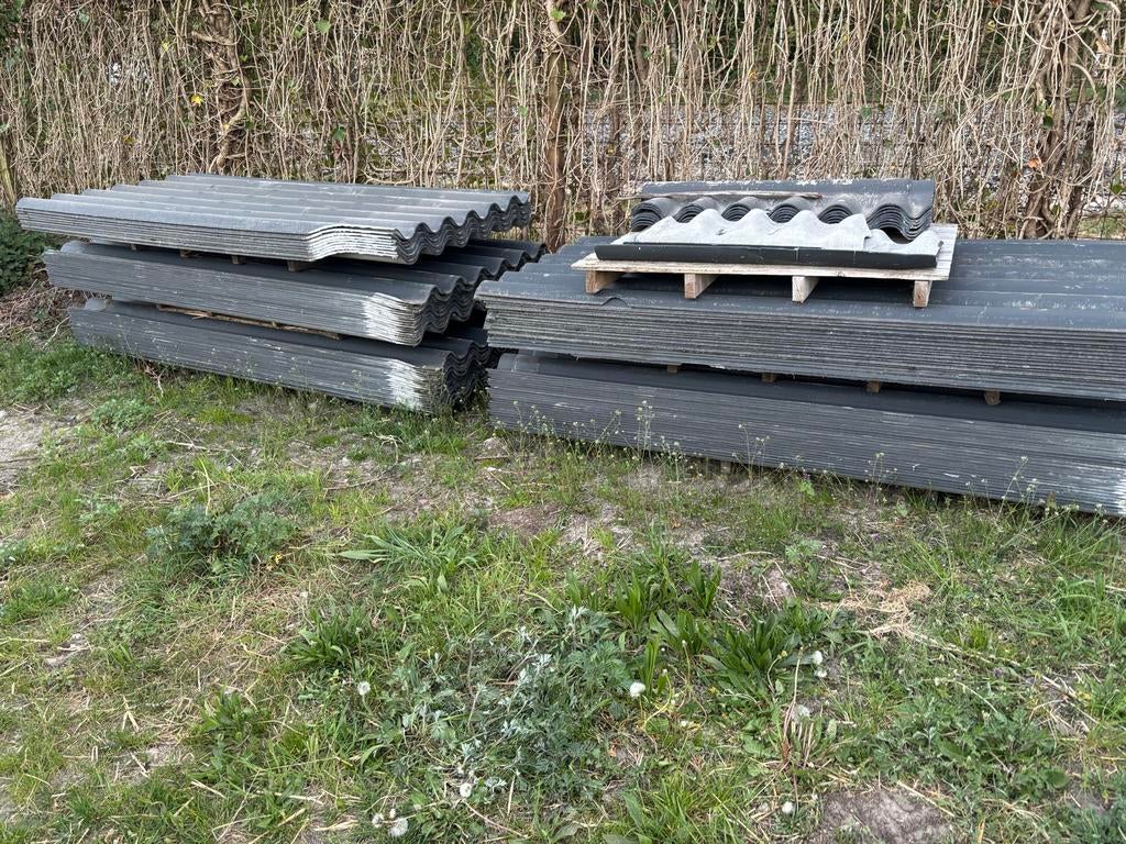Golfplaten - 243x110, Ophalen, Overige materialen, Gebruikt, 15 m² of meer