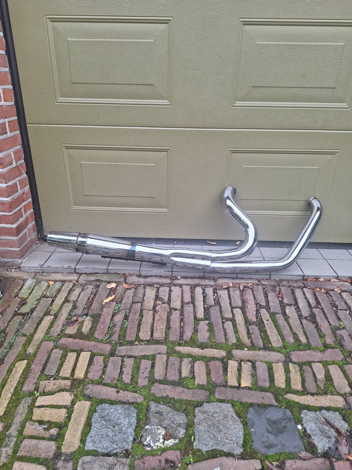 thunderheader uitlaat softail, Motoren, Ophalen