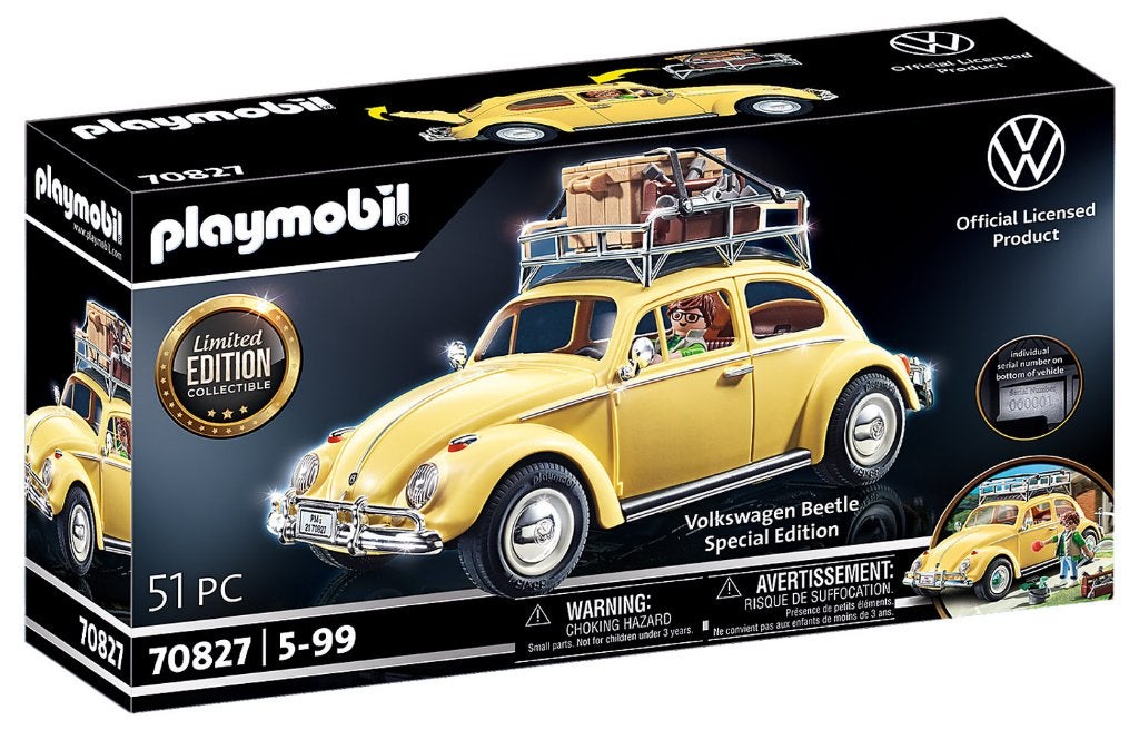 PLAYMOBIL Cars 70827 Volkswagen VW Kever 51 delig