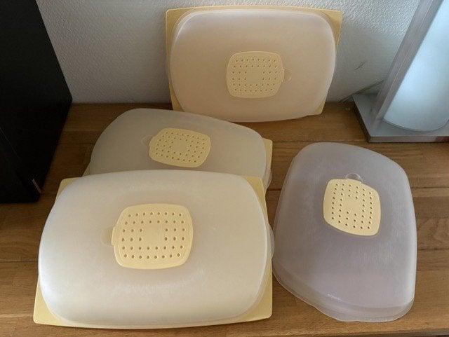 Tupperware kaas vlees bewaar doos per stuk, Ophalen of Verzenden, Zo goed als nieuw, Overige typen