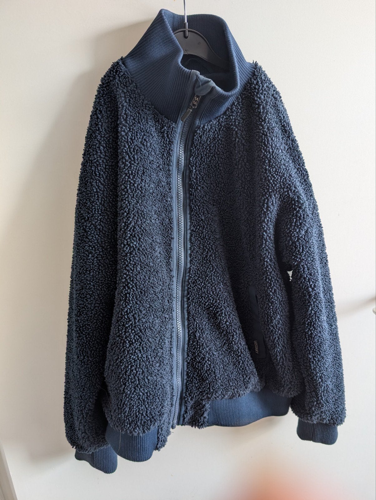 Go Soaky jas outdoor vest teddy blauw 146/152, Gebruikt, Jongen of Meisje, Ophalen of Verzenden, Go Soaky