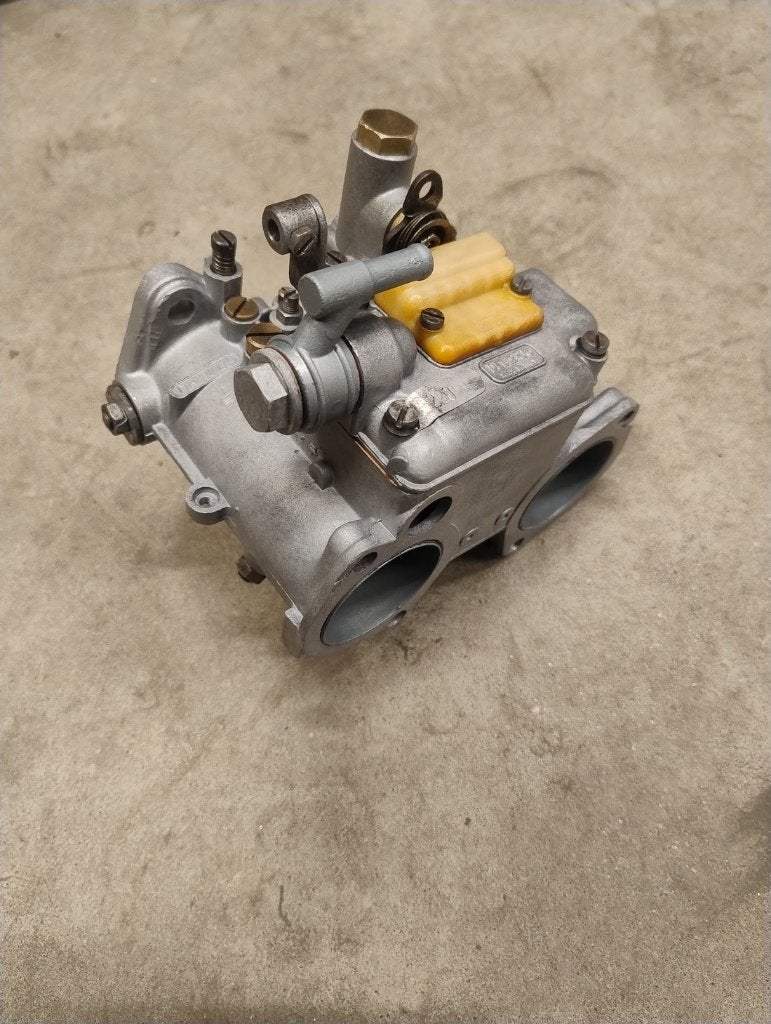 Dellorto 45 DHLA dubbele carburateur, Ophalen