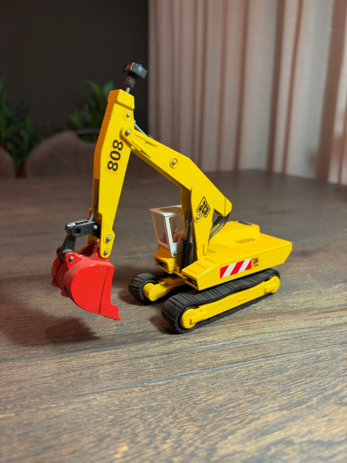 Matchbox Super Kings K-41 JCB 808 graafmachine, Verzenden, Zo goed als nieuw, Auto, Matchbox