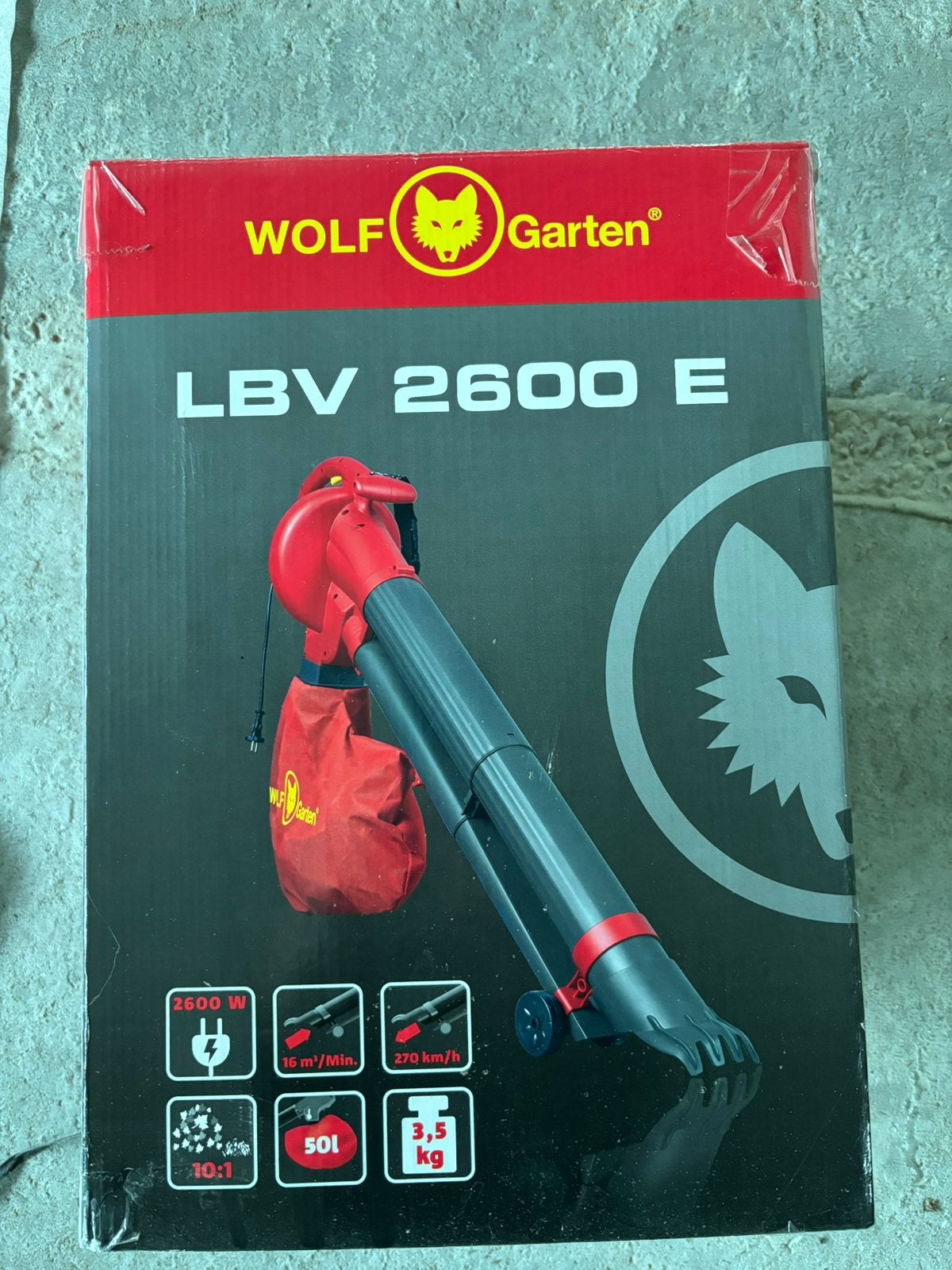 NIEUWE WOLF GARTEN BLADBLAZER, Met versnipperfunctie, Ophalen of Verzenden, Elektrisch, Ruggedragen