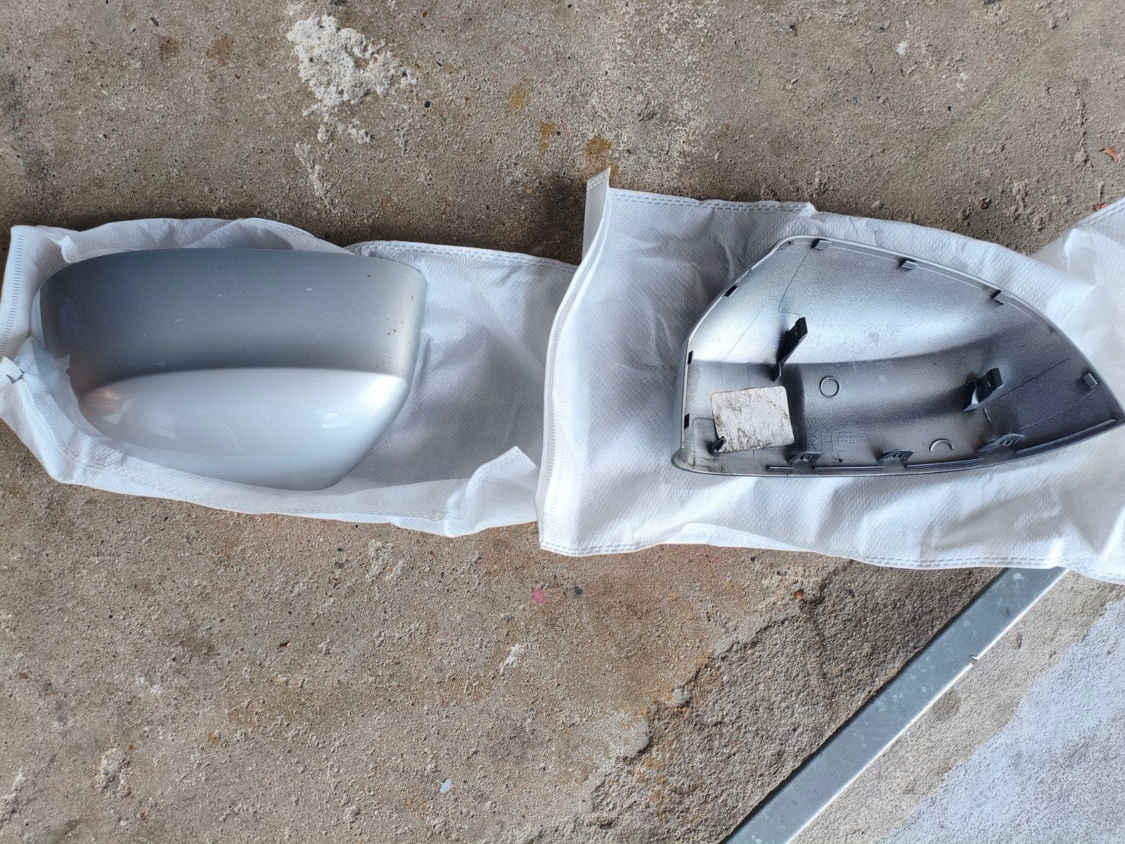 Originele BMW X3 F25 Spiegelkap Glacier Silver, Ophalen of Verzenden, Gebruikt, BMW